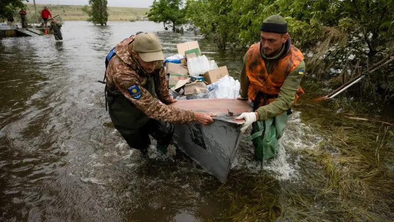Where in the Black Sea the dirty water from “Nova Kakhovka” went