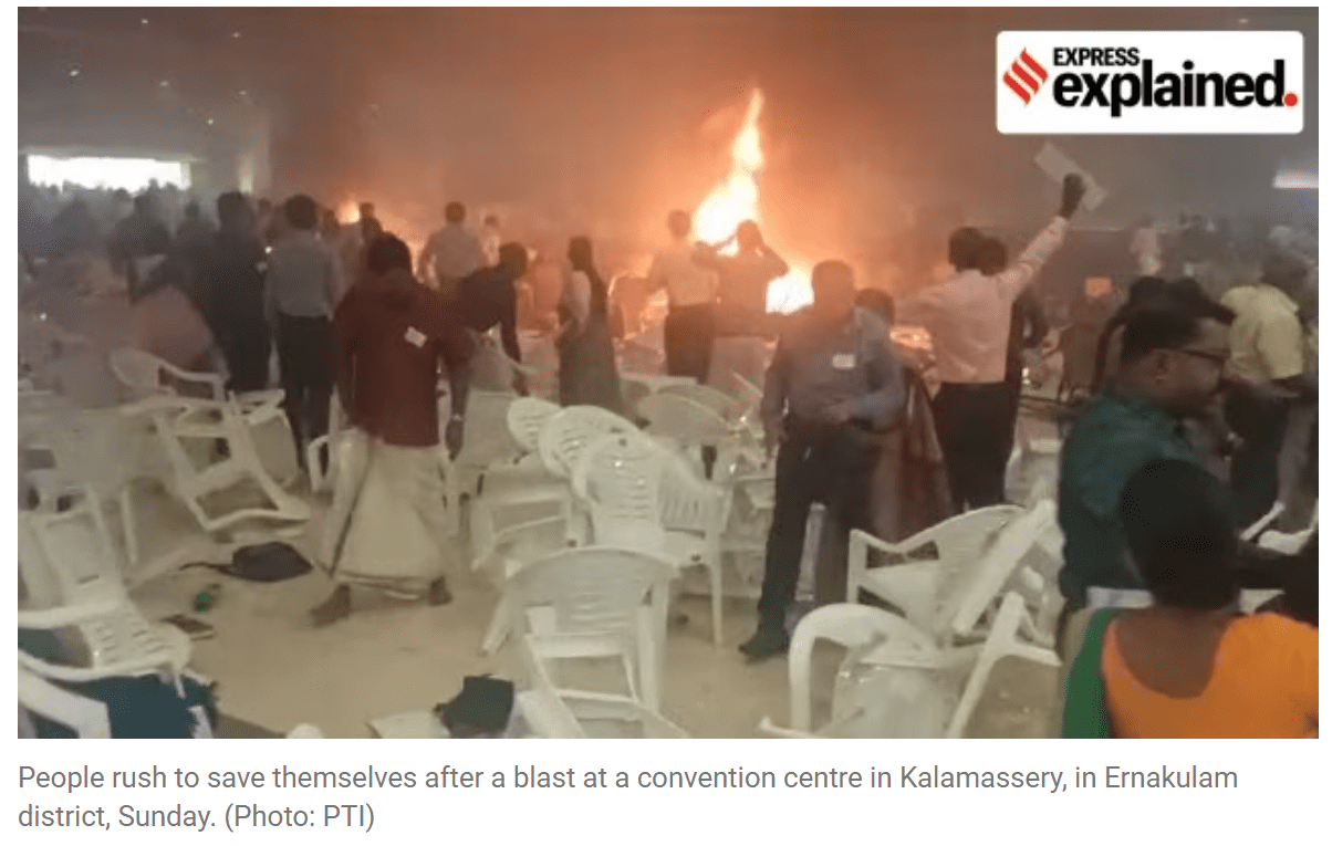 Tragic Bomb Blast at Jehovah’s Witnesses Meeting in India