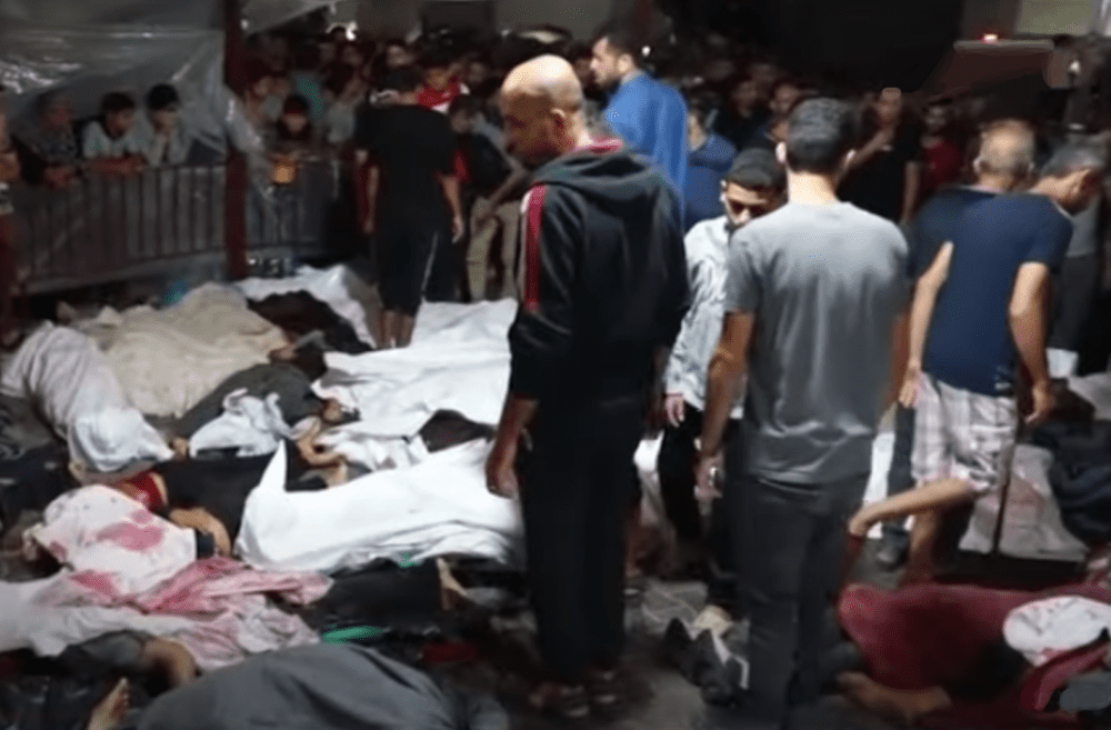 Israel-Hamas war: 200 of civilians killed in a hospital in Gaza