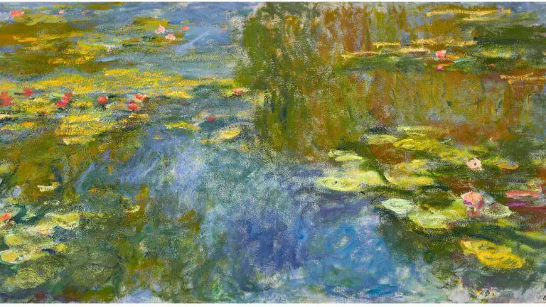 Claude Monet’s masterpiece “The Lake with the Nymphs” was sold for 74 million dollars