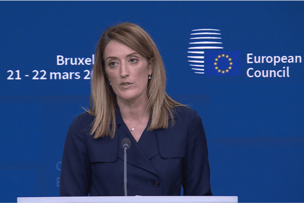 Metsola at the European Council: This election will be the test of our systems