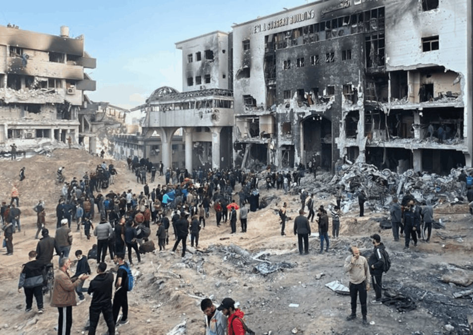 Mass graves in Gaza show victims’ hands were tied, says UN rights office