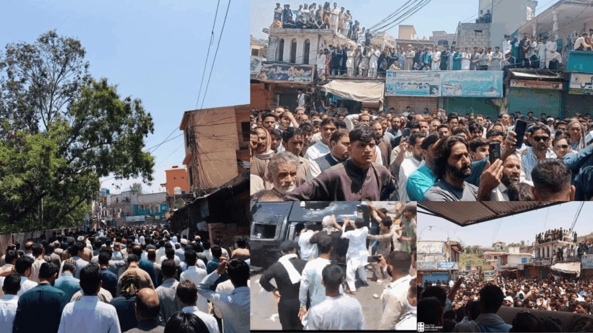 Cries for freedom echo, throughout Pakistan Administered Kashmir as dissent and human rights violations continue to escalate