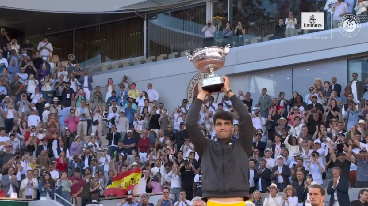 Carlos Alcaraz Outlasts Zverev to Claim First Roland-Garros Crown