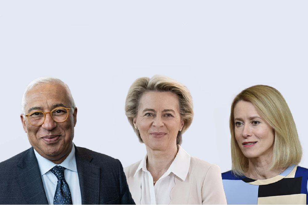 EU Leaders Approve New Heads for Major Institutions with Von der Leyen, Costa, Kallas