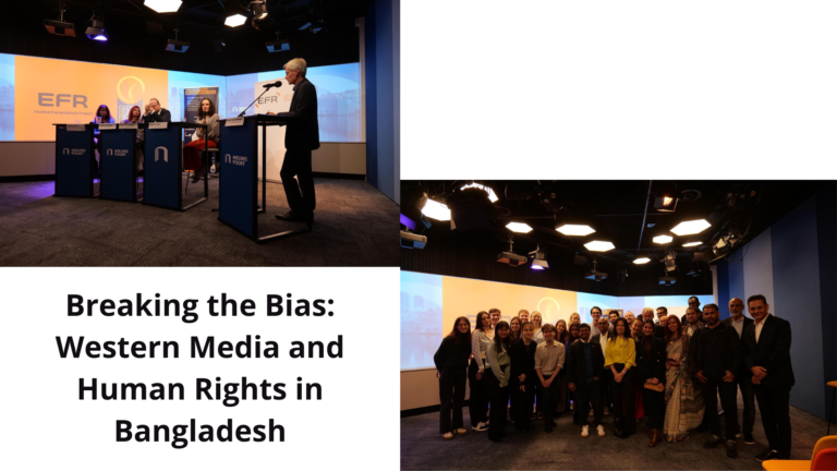 Breaking the Bias: Western Media and Human Rights in Bangladesh