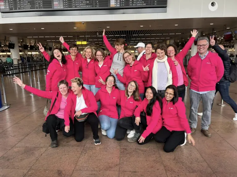 Walking for a Cure: Les Amazones Unite for Breast Cancer Awareness in Iceland
