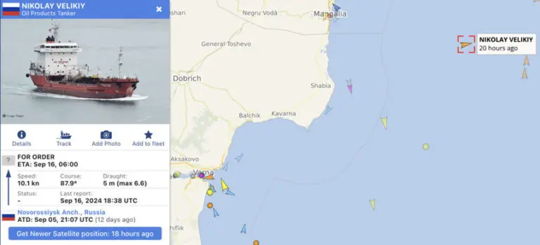 “Floating gas stations” in front of Bulgarian ports sell Russian fuel to passing ships