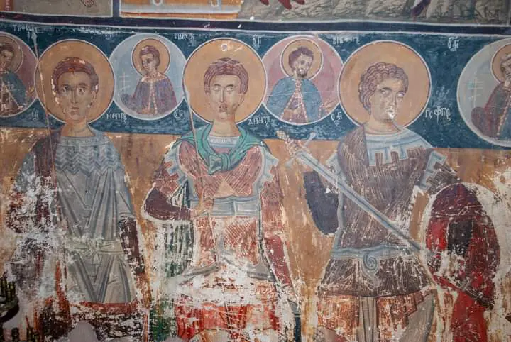 Apostle Peter and the centurion Cornelius