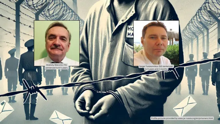 Russia, 147 Jehovah’s Witnesses sentenced to heavy terms languish behind bars