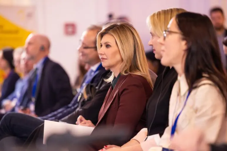 Olena Zelenska at the National Forum on the Rights of People with Disabilities