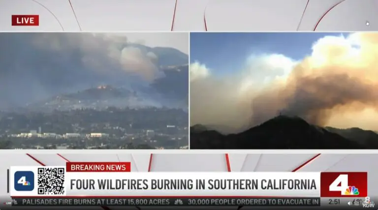 Unprecedented Firestorm Devastates Los Angeles: Five Dead, 2,000 Structures Destroyed