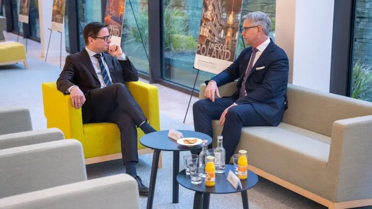 Commissioner for Internal Affairs and Migration Magnus Brunner meets Eurojust presidency