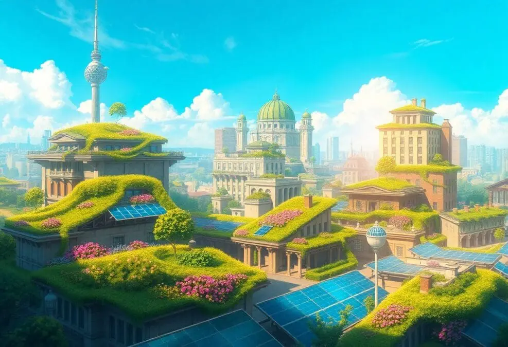 Transforming Urban Areas – 8 Steps To Embrace Green Roofs For A Healthier Environment In Berlin