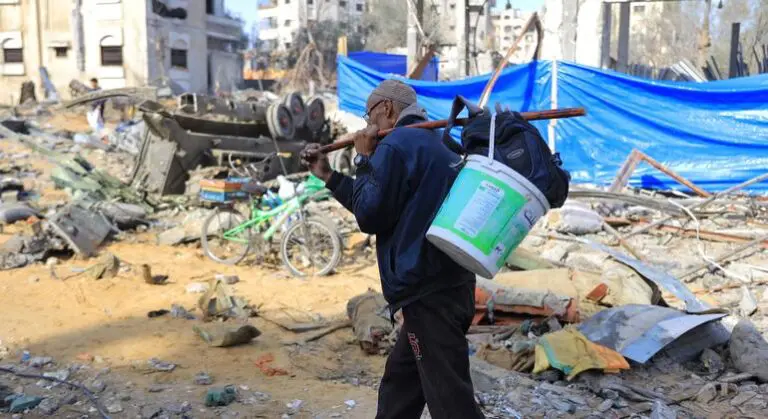Sewage, trash and disease overwhelm displaced communities in Gaza