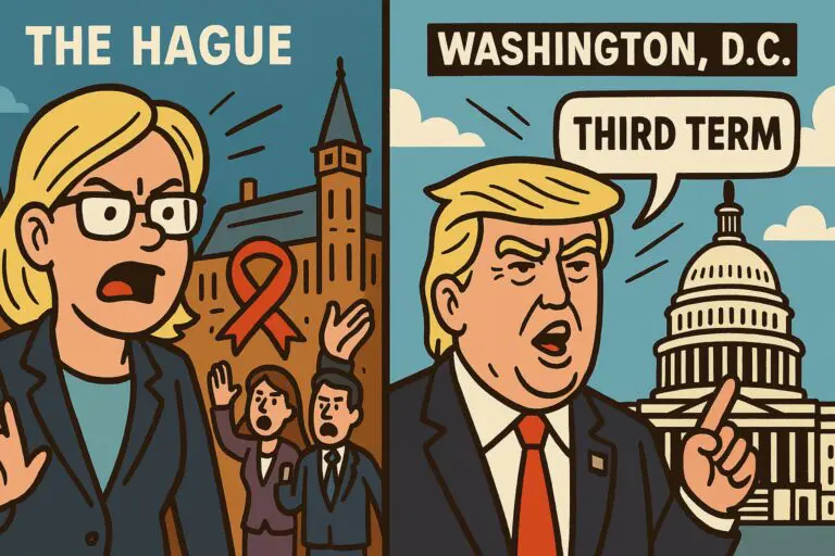 Political Turmoil Spans Continents: Dutch “Ribbons Debacle” and Trump’s Third-Term Ambitions