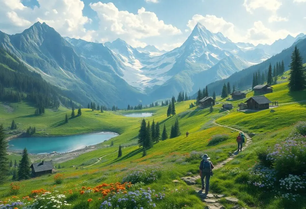 Switzerland’s Beautiful Alpine Environments – Steps Towards Sustainable Tourism