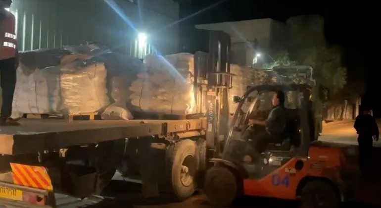 Aid teams highlight growing anxiety in Gaza after food is looted