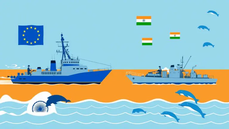 EU and India Forge Deeper Maritime Ties with Historic Joint Naval Exercise in the Indian Ocean