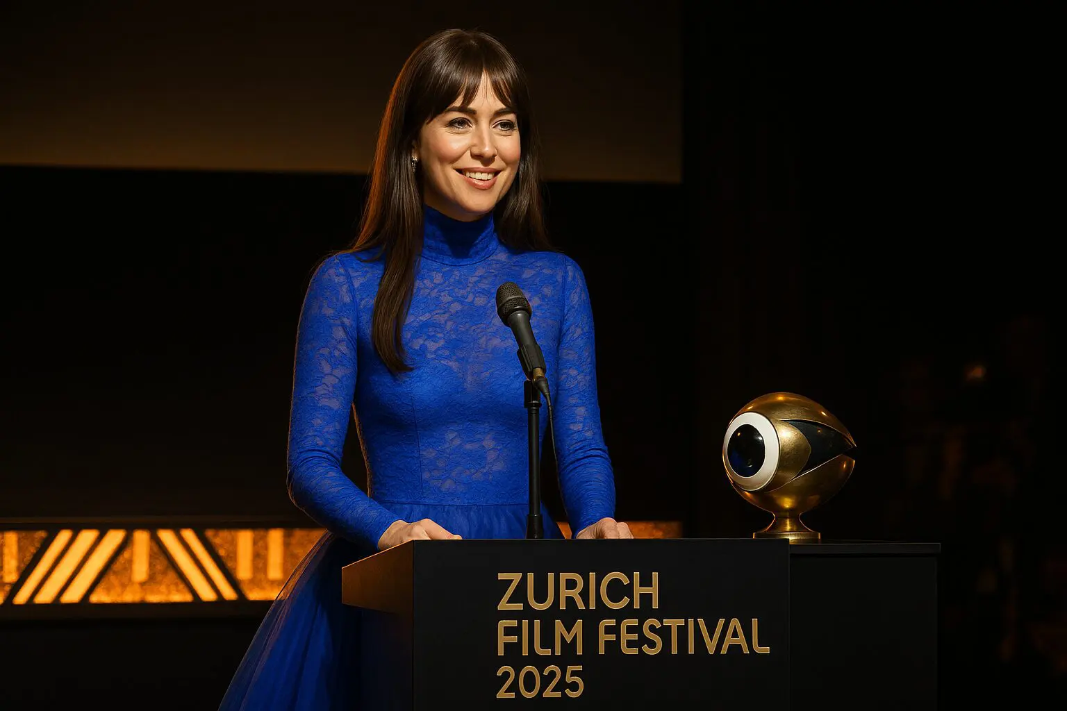 Dakota Johnson Dazzles in Sheer Gucci Gown as She Opens Zurich Film Festival