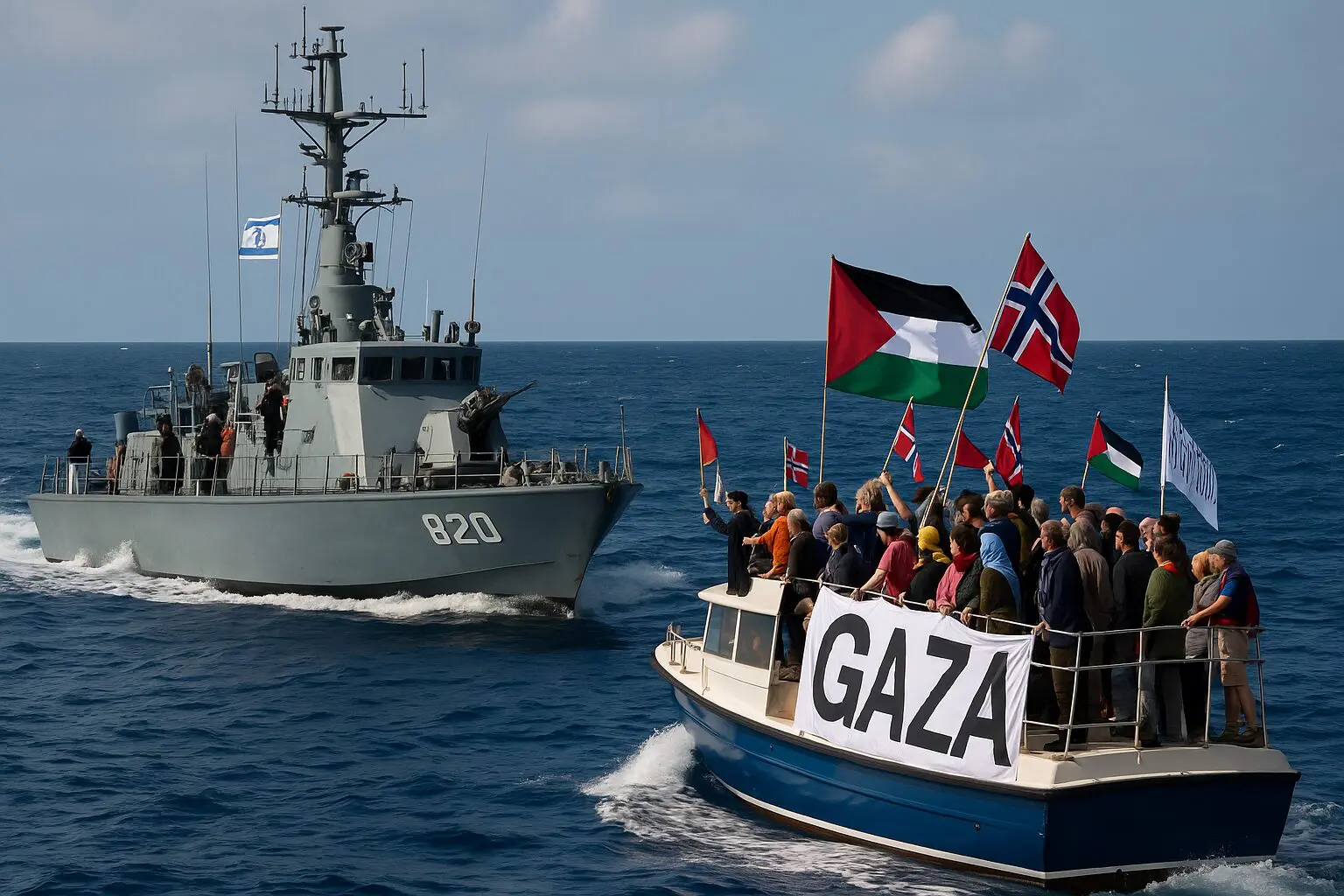 Flotilla to Gaza: A Voyage of Hope, a Storm of Questions