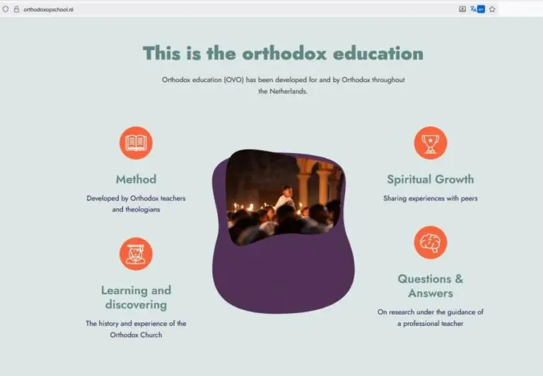 Orthodox Christianity can now be taught in Dutch schools