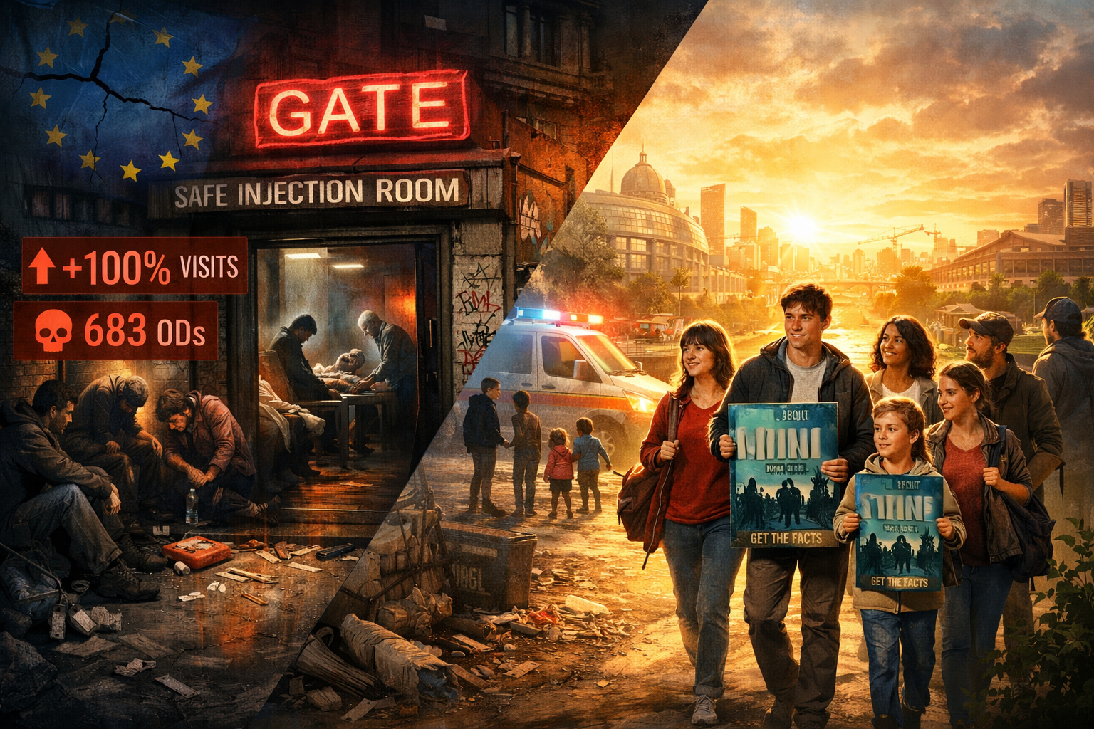 Brussels’ Drug Consumption Rooms: A Dangerous Surrender to Addiction