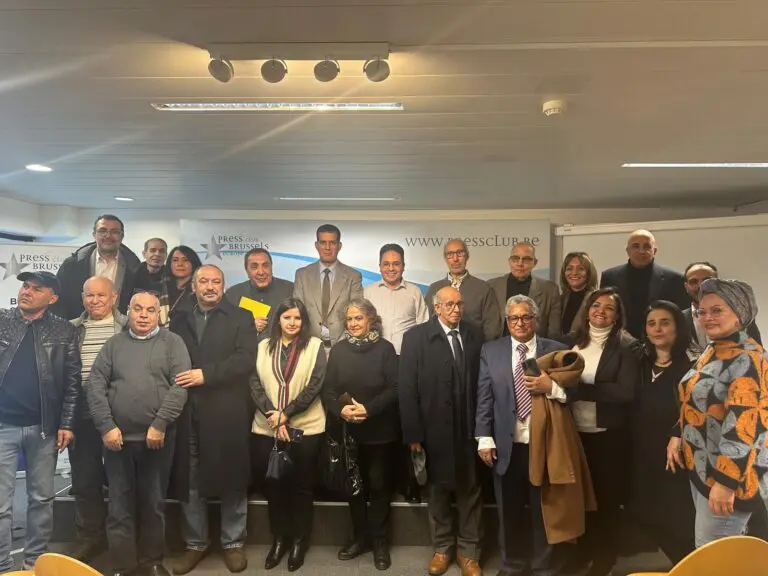 نجاح مؤتمر حركة مغرب الغد في بروكسل