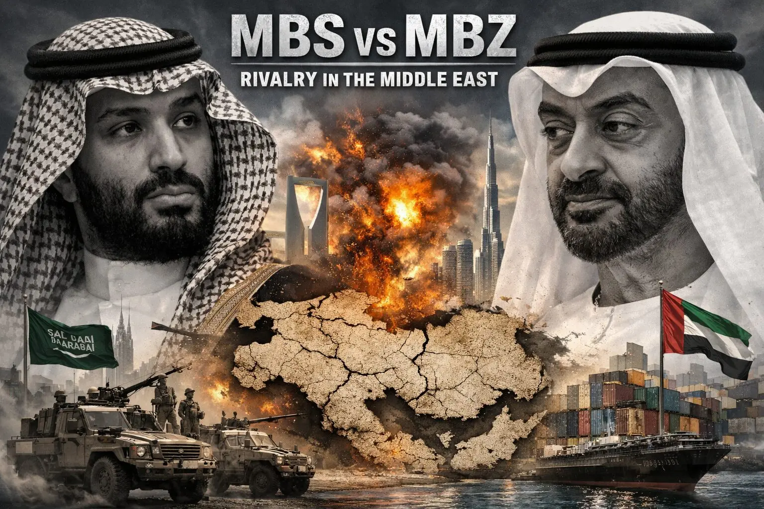 MBS and MBZ Two Power Trajectories a Silent Recomposition of the Middle East