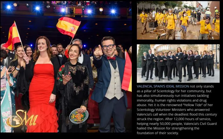 Valencia Scientology Mission Highlights Volunteer Humanitarian Work in La Llum