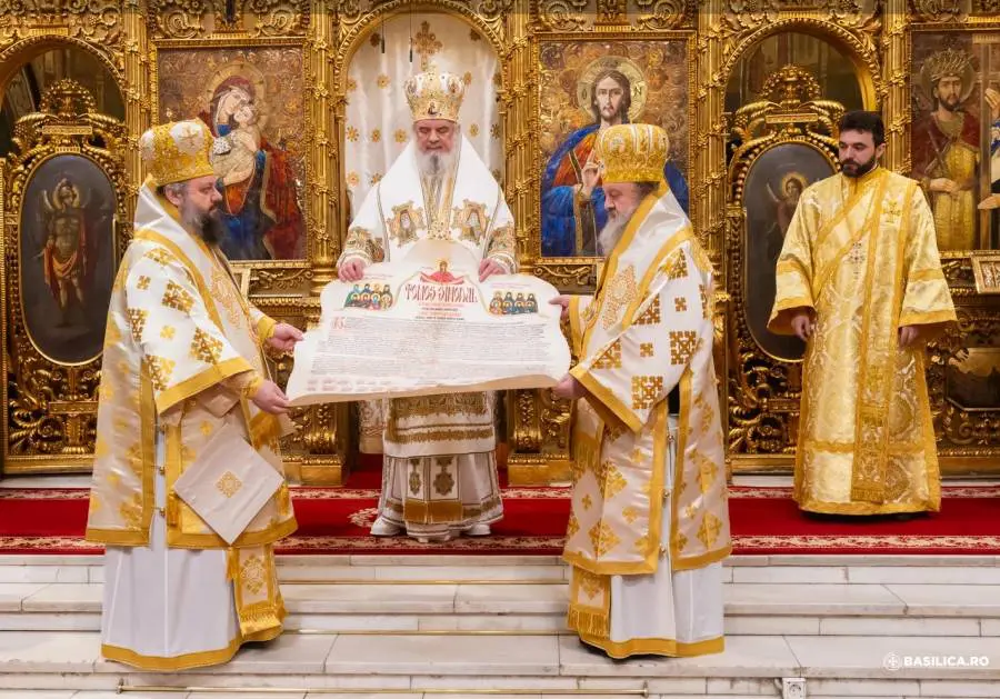 Canonization of 16 Romanian Saints Held in Bucharest