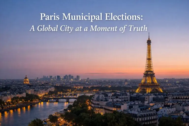 Paris Municipal Elections: A Global City at a Moment of Truth