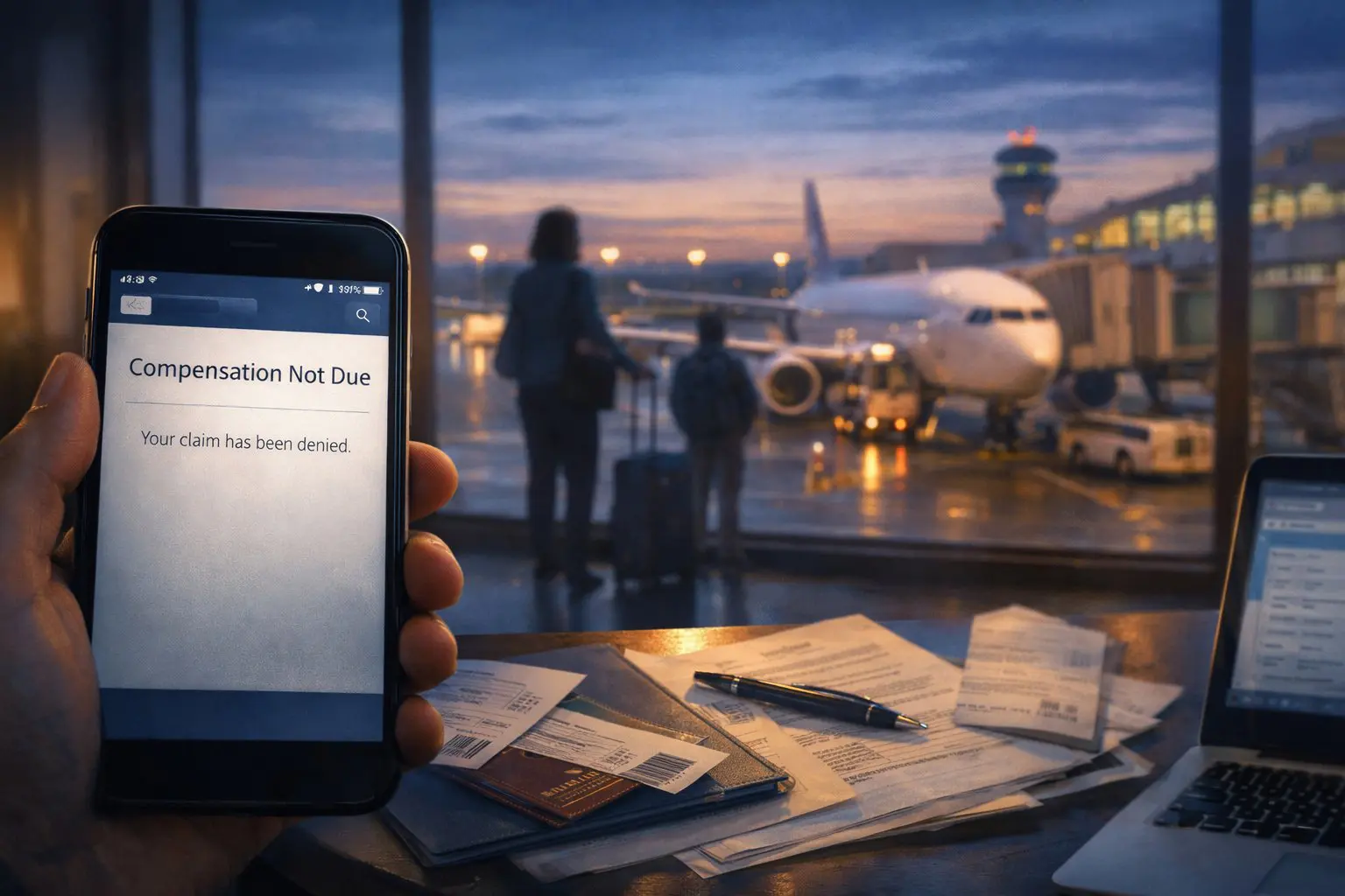 What to Do If an Airline Denies EU261 Compensation