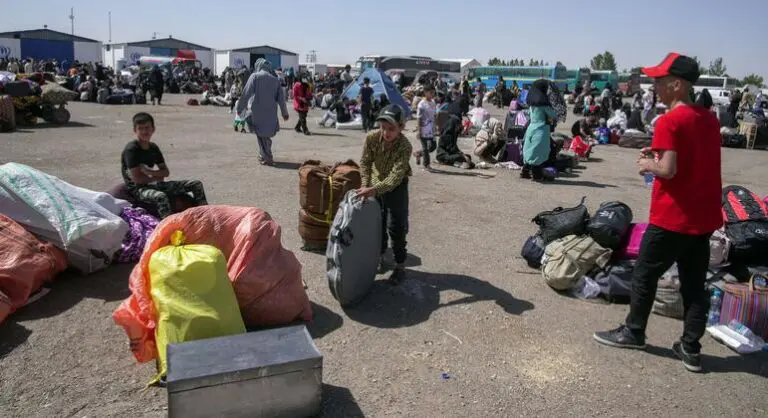 ‘Toxic rain’ warning from oil depot strikes amid ongoing Middle East war