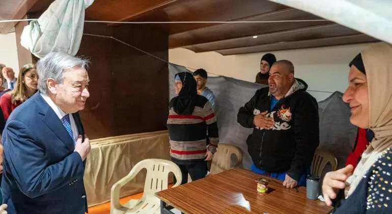 In Beirut, Guterres demands end to Middle East war: Civilians ‘deserve to live without fear’