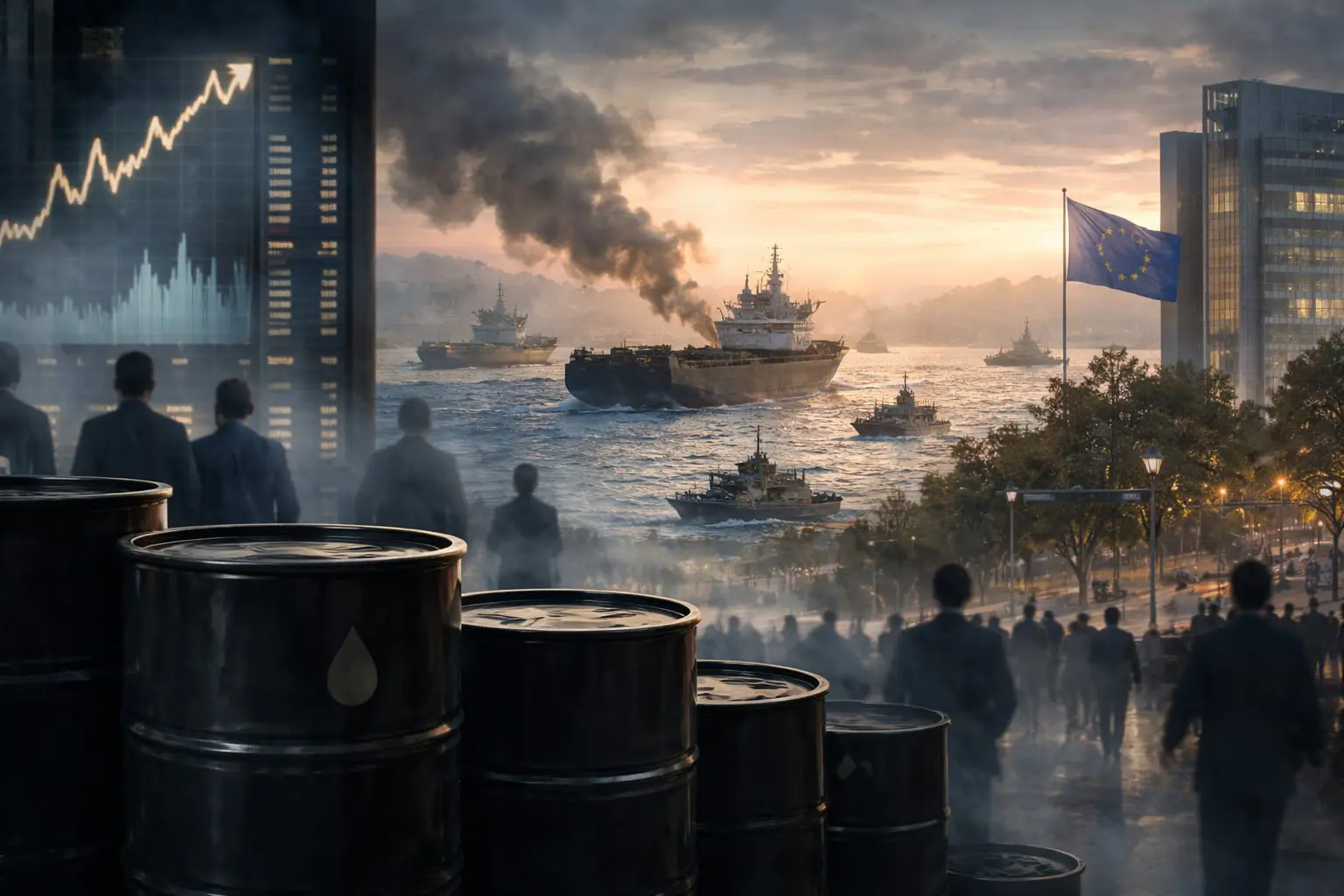 Oil Prices Surge Amid Strait of Hormuz Disruption, Raising Inflation Concerns