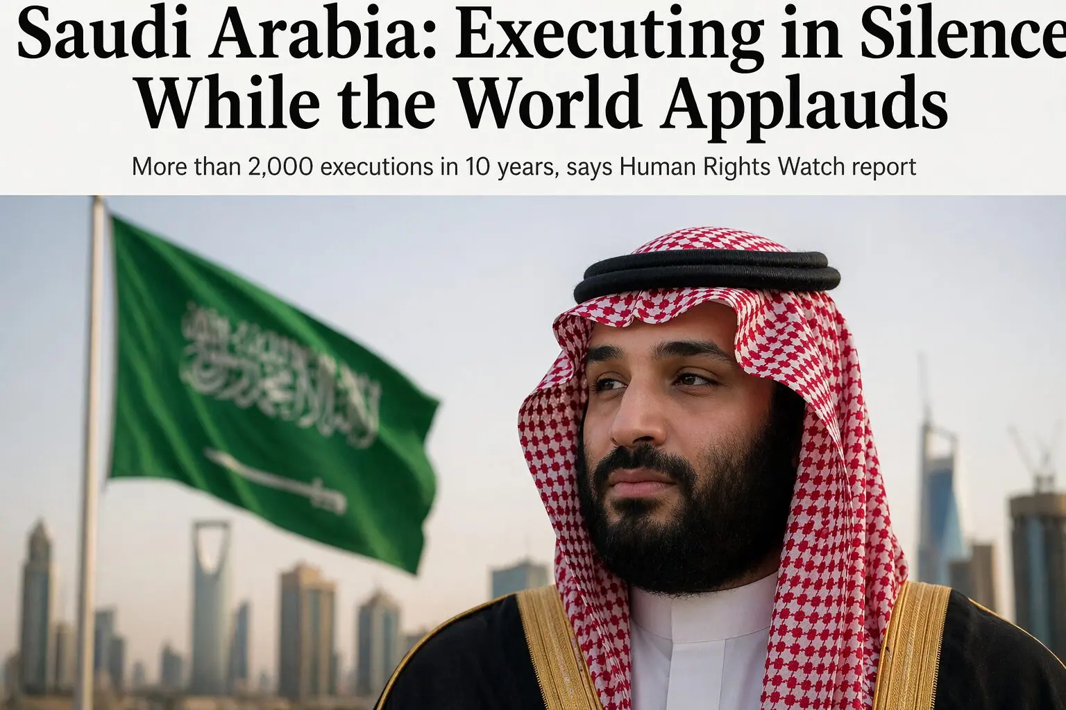 Saudi Arabia: Executing in Silence While the World Applauds