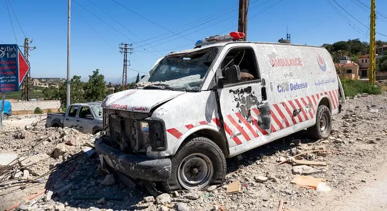 Flak jackets and final goodbyes: Lebanon’s first responders under fire