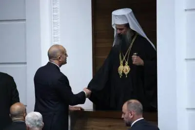Patriarch Daniil attends the swearing-in of the new Bulgarian government