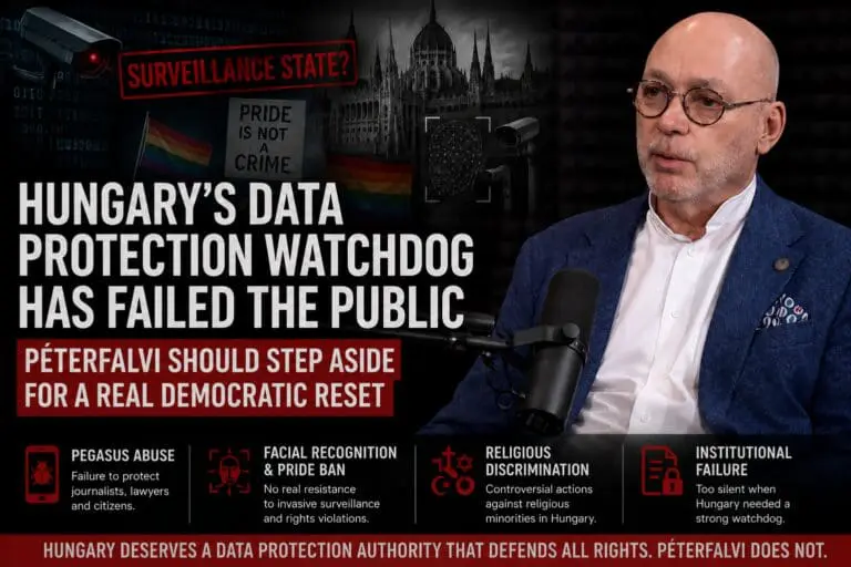 Hungary’s Privacy Watchdog Needs a Reset — And Attila Péterfalvi Should Not Lead It