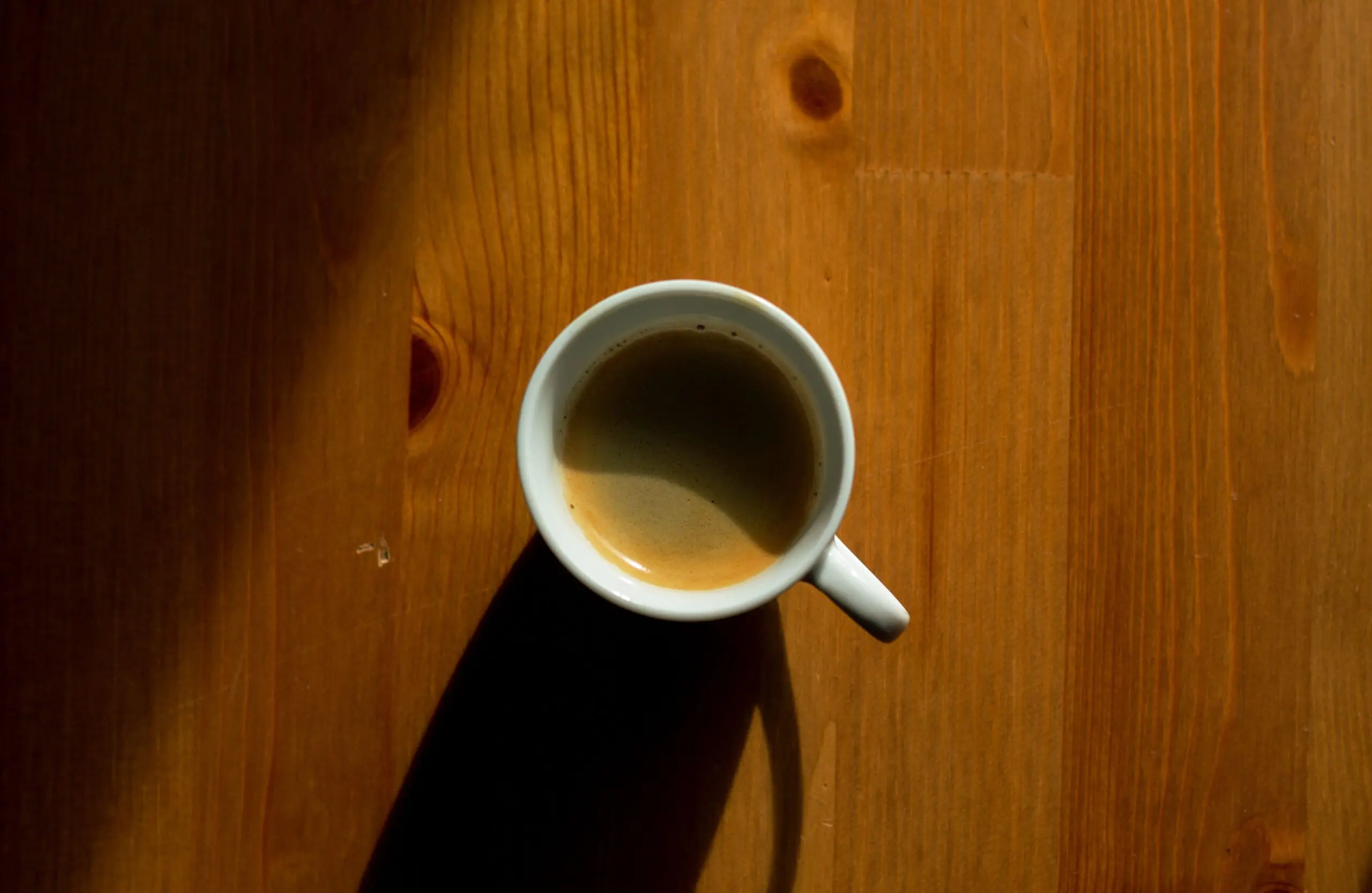 Espresso prepared using ultrasound