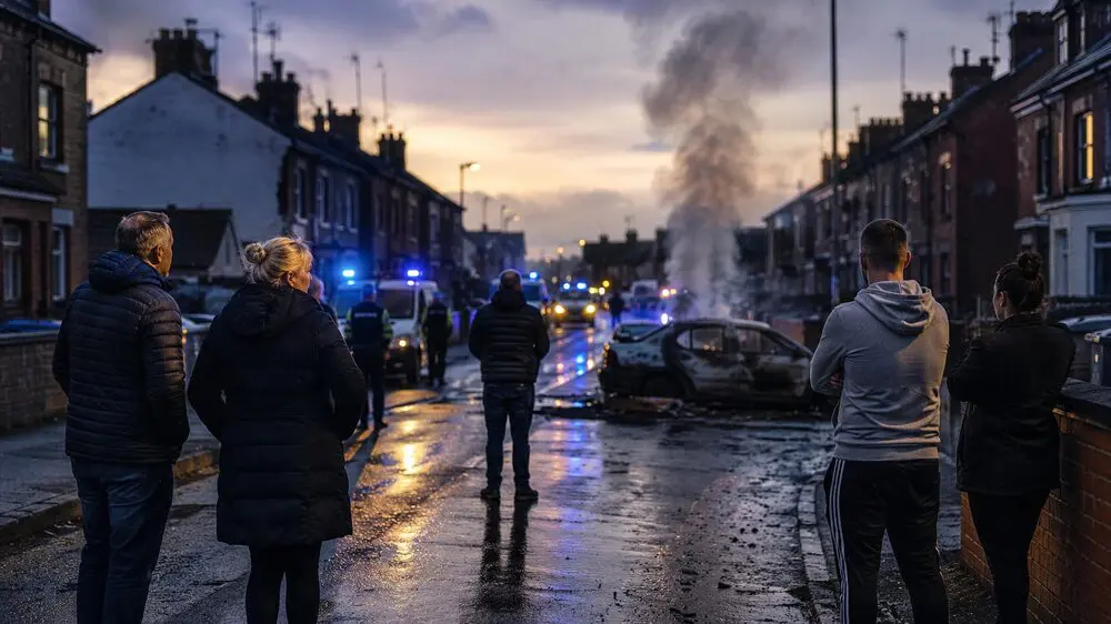 Belfast Police Appeal for Calm as Knife Attack Spurs Night of Disorder