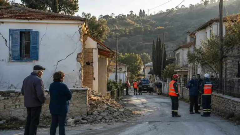 Northern Evia Quakes Put Local Safety Checks First