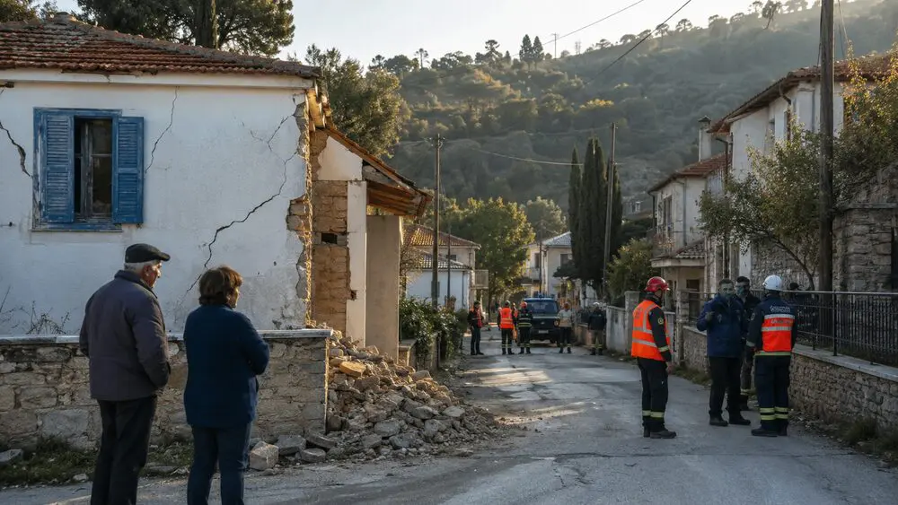 Northern Evia Quakes Put Local Safety Checks First