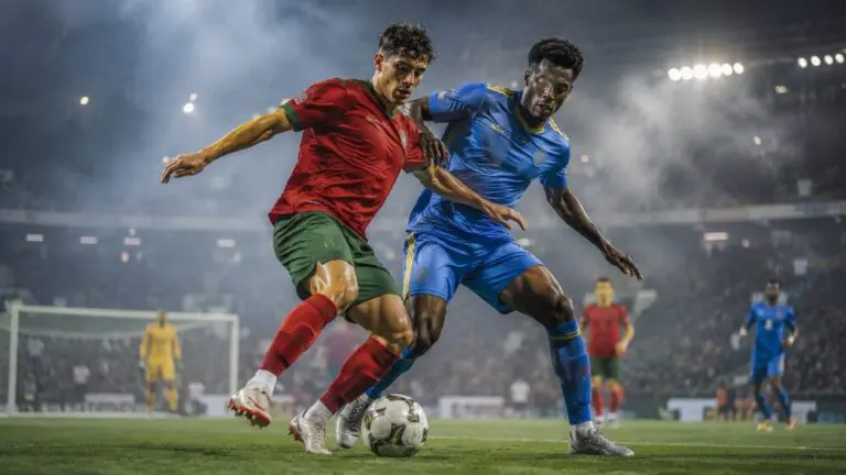 DR Congo Make Portugal Share the Stage