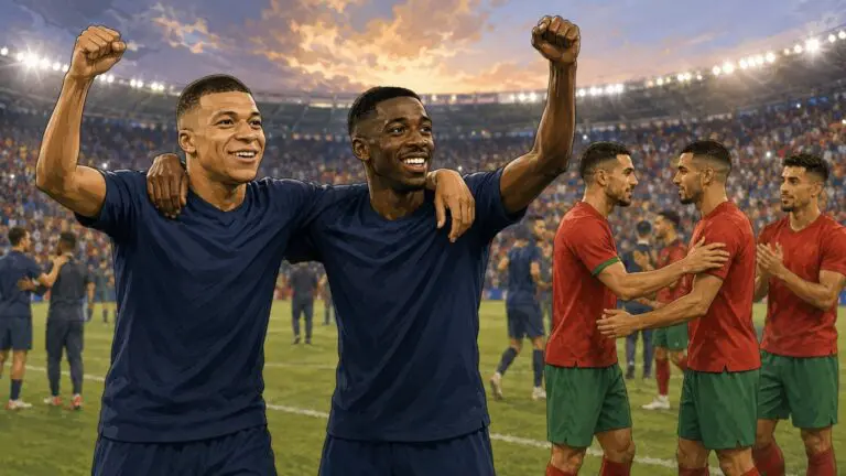 France Move Within One Match of World Cup Final