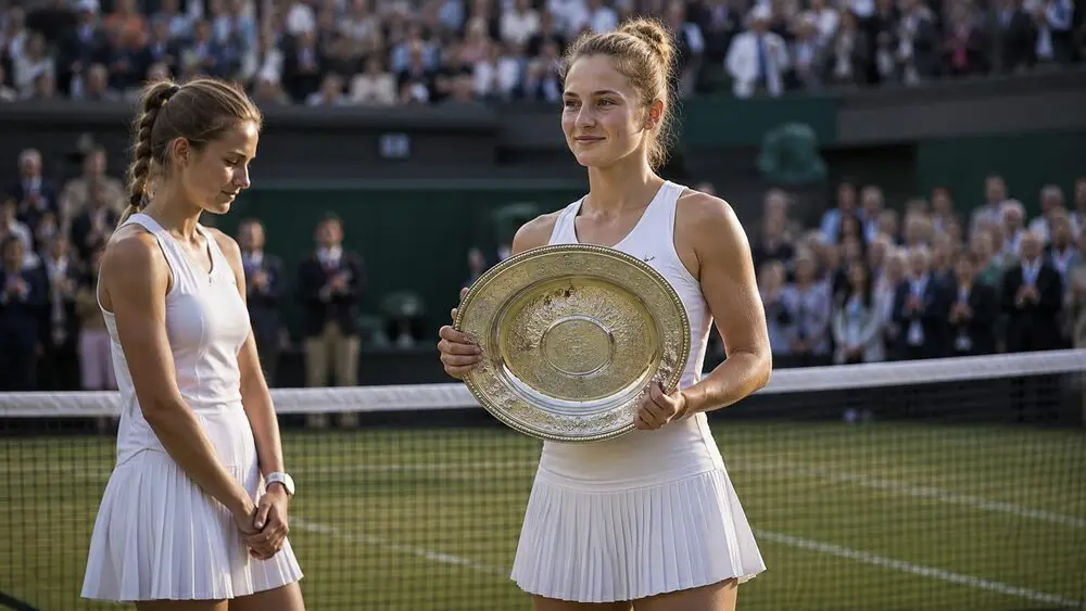 Noskova Lifts Wimbledon Into Czech Hands