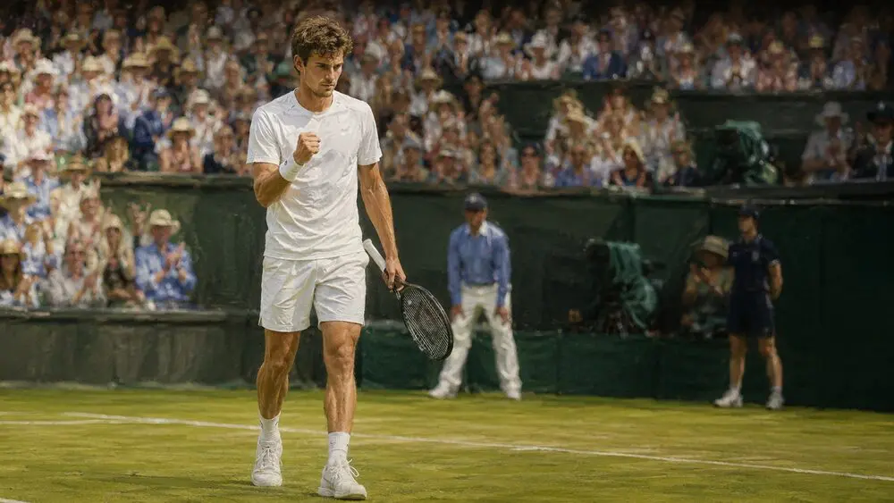 Fery Gives Wimbledon a Home Quarter-Final
