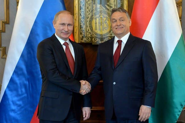 Valdimir Putin und Viktor Orban