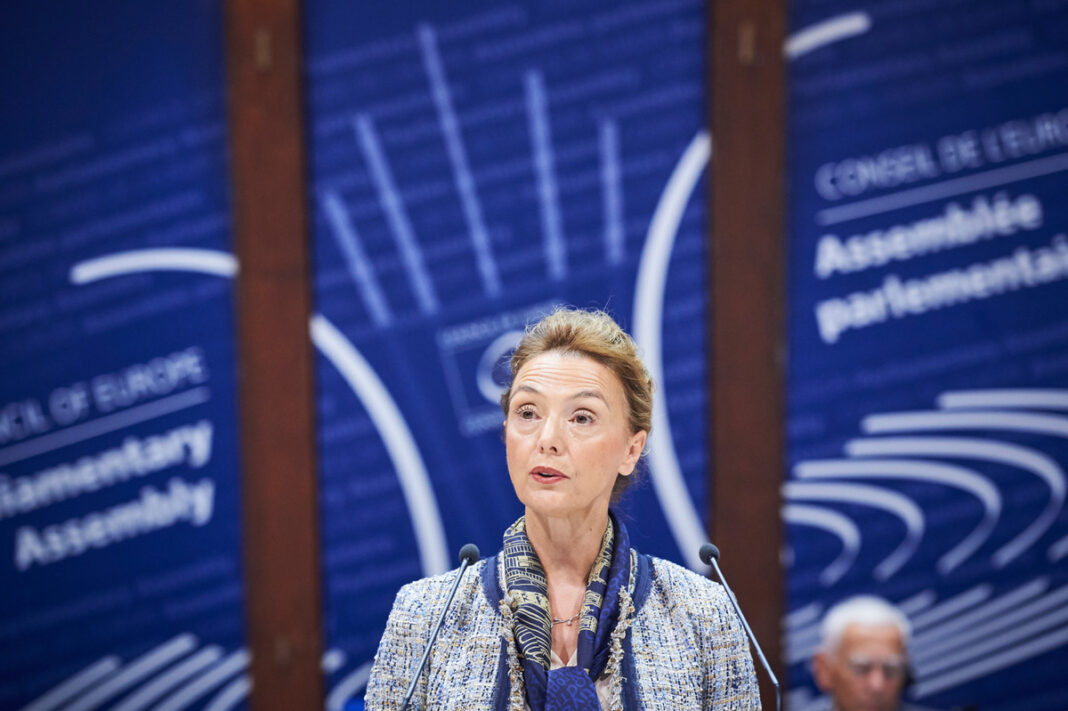 Мария Пейчинович-Бурик, генеральный секретарь Совета Европы